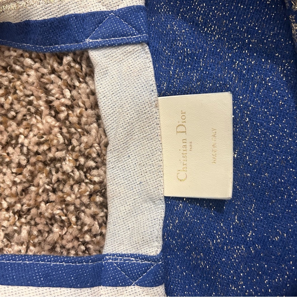 Christian Dior tote bag.